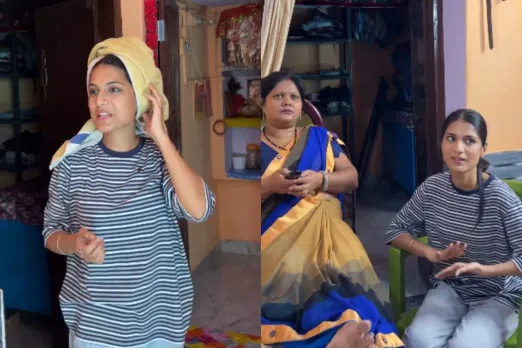 Girl overexcited for her marriage